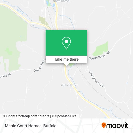 Maple Court Homes map