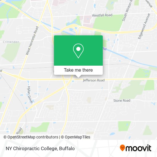 NY Chiropractic College map