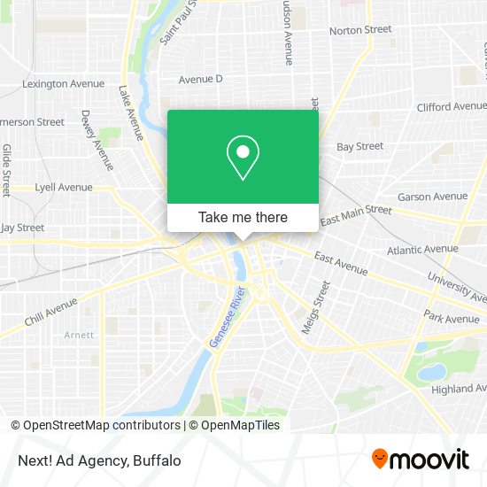 Mapa de Next! Ad Agency