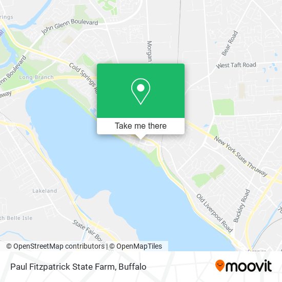 Mapa de Paul Fitzpatrick State Farm