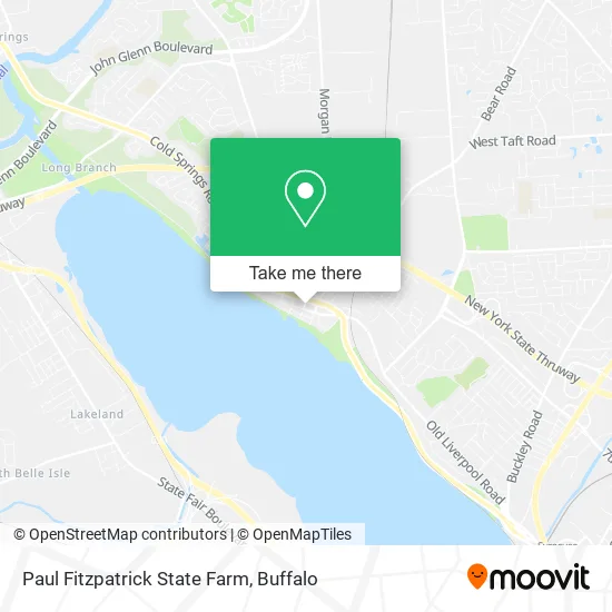 Paul Fitzpatrick State Farm map