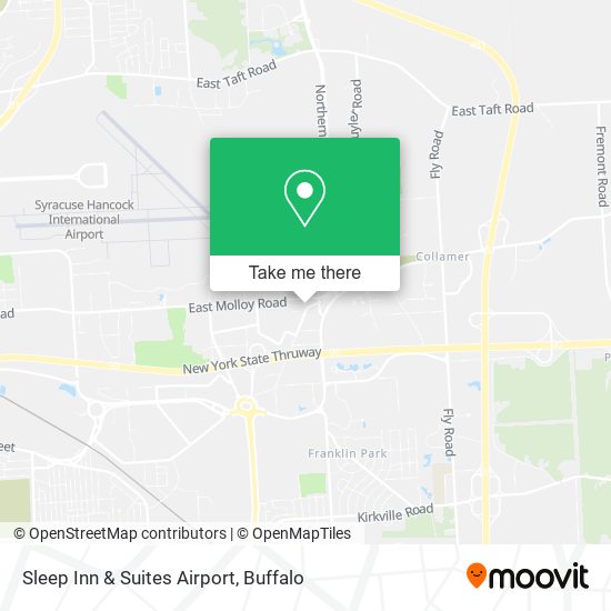 Sleep Inn & Suites Airport map