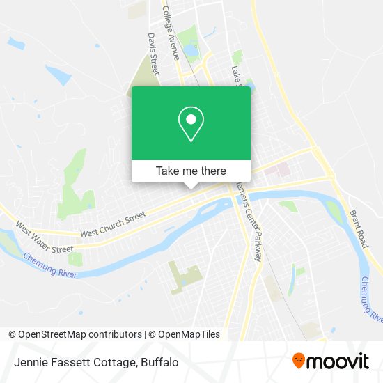 Jennie Fassett Cottage map