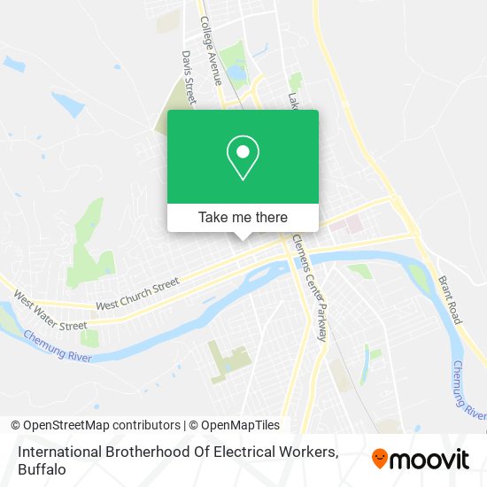 International Brotherhood Of Electrical Workers map