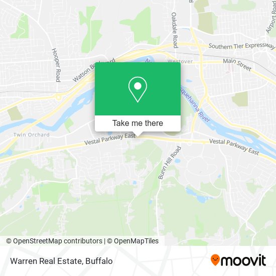 Mapa de Warren Real Estate