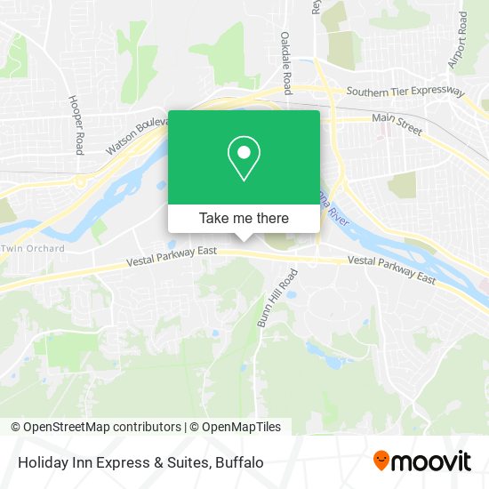 Mapa de Holiday Inn Express & Suites