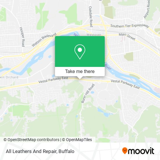 All Leathers And Repair map