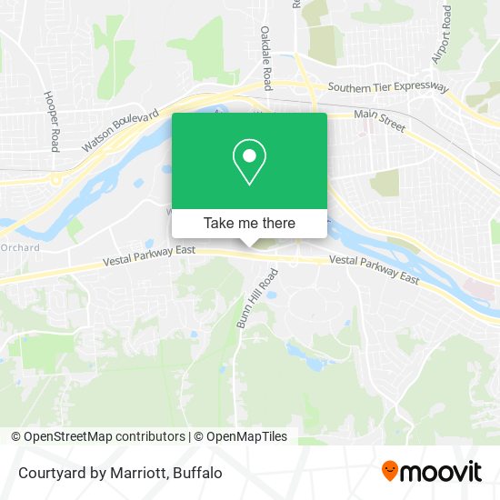 Courtyard by Marriott map