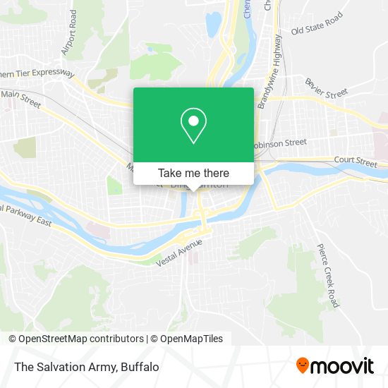 Mapa de The Salvation Army