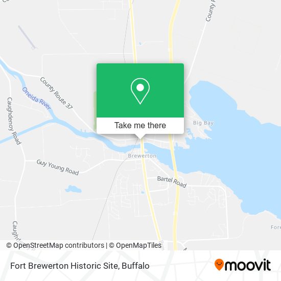 Mapa de Fort Brewerton Historic Site