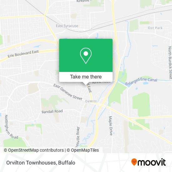 Orvilton Townhouses map