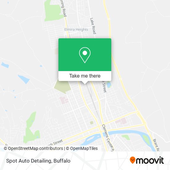 Mapa de Spot Auto Detailing