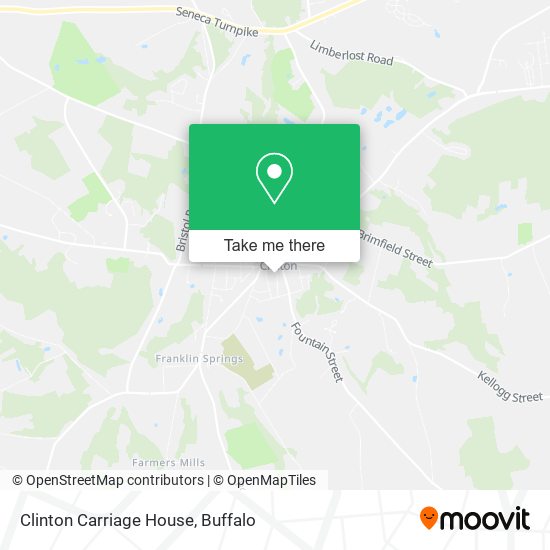 Clinton Carriage House map