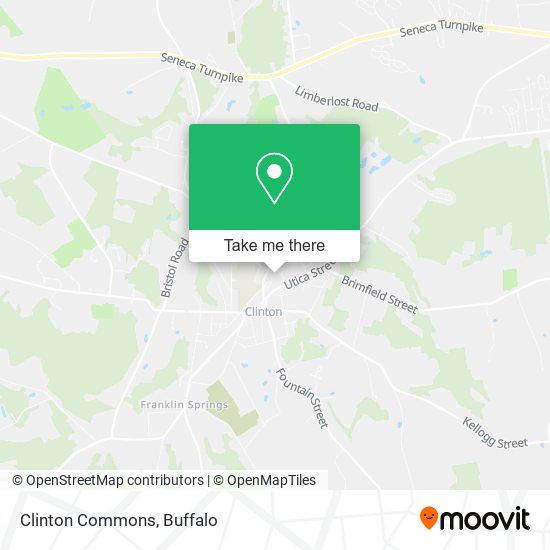 Mapa de Clinton Commons