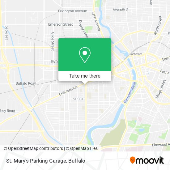 Mapa de St. Mary's Parking Garage