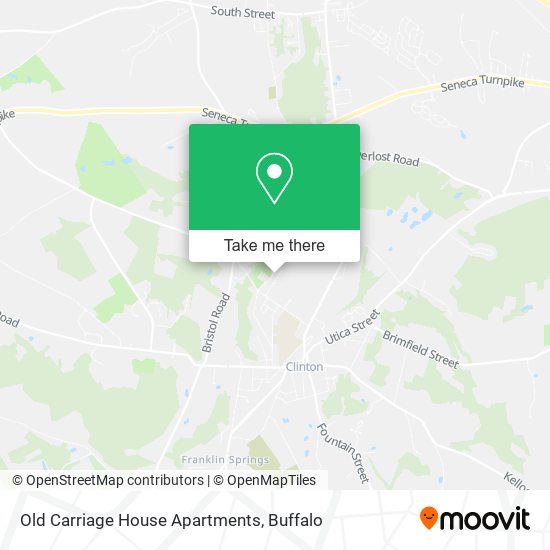 Old Carriage House Apartments map