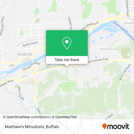 Mapa de Matthew's Mitsubishi