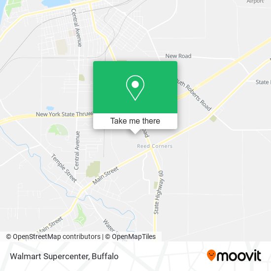 Mapa de Walmart Supercenter