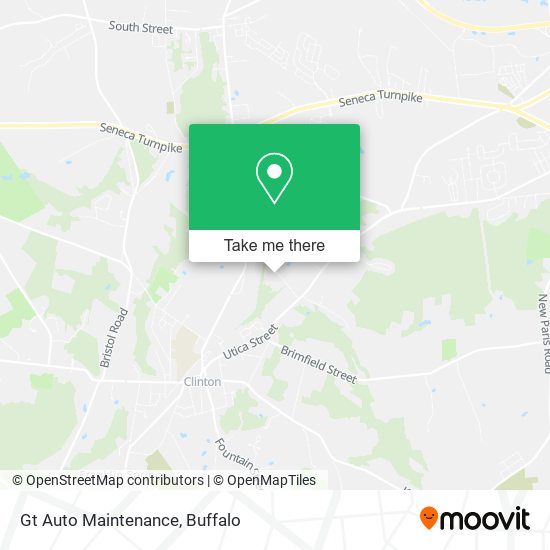 Gt Auto Maintenance map