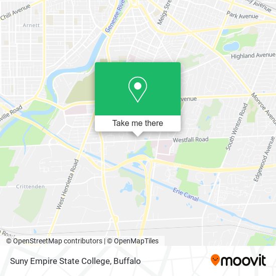 Suny Empire State College map