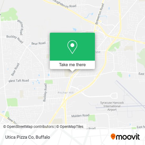 Utica Pizza Co map