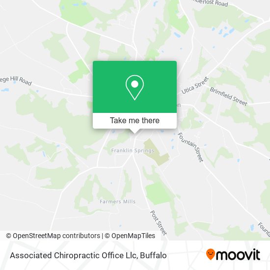 Associated Chiropractic Office Llc map