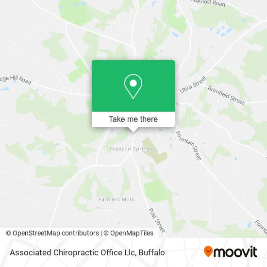 Associated Chiropractic Office Llc map