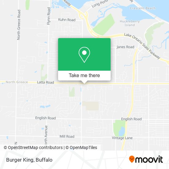 Burger King map