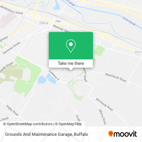 Grounds And Maintenance Garage map