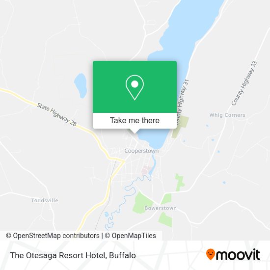 The Otesaga Resort Hotel map