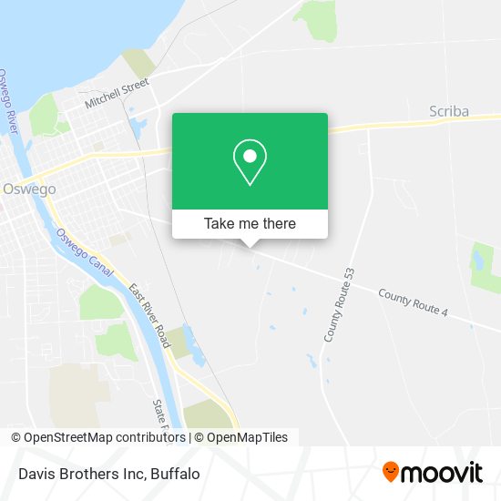 Mapa de Davis Brothers Inc