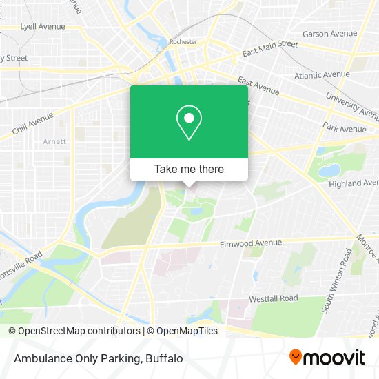 Mapa de Ambulance Only Parking