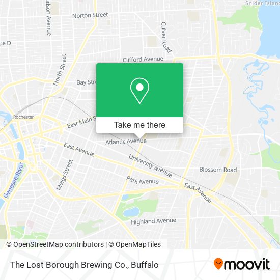 The Lost Borough Brewing Co. map