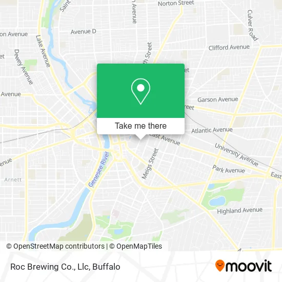 Roc Brewing Co., Llc map