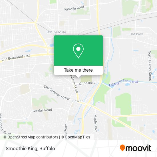 Smoothie King map