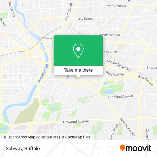 Mapa de Subway