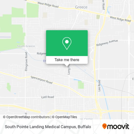 Mapa de South Pointe Landing Medical Campus