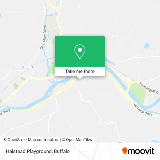 Mapa de Halstead Playground