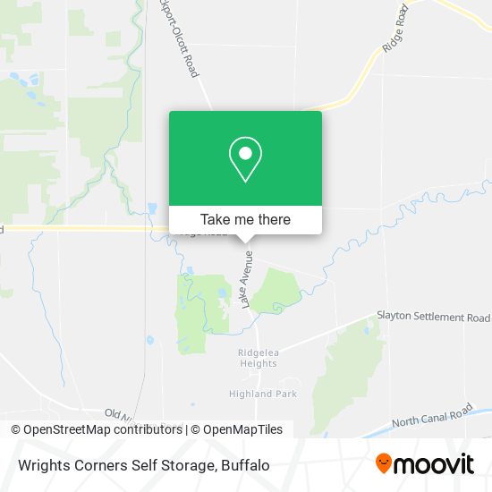 Mapa de Wrights Corners Self Storage