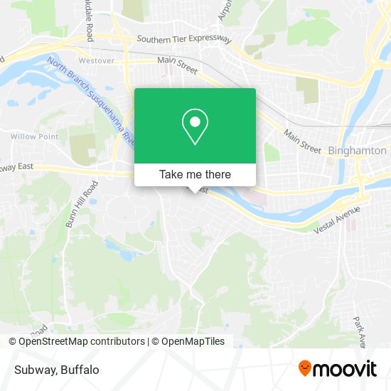Mapa de Subway
