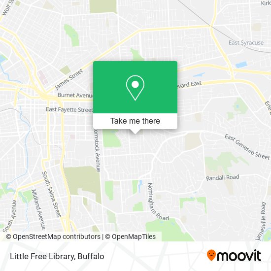 Little Free Library map