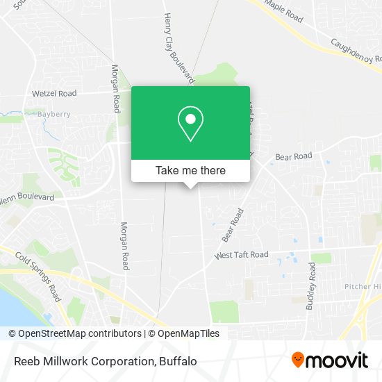Mapa de Reeb Millwork Corporation