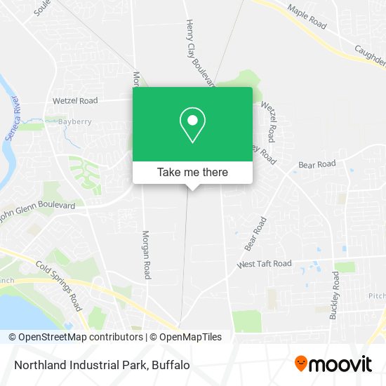 Mapa de Northland Industrial Park