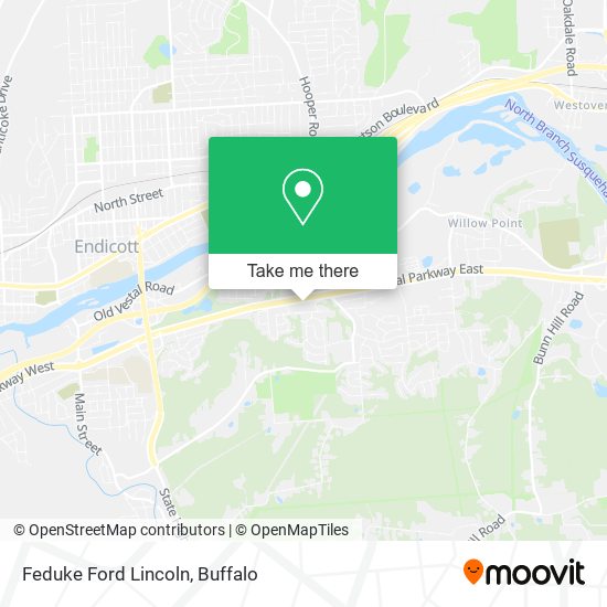 Feduke Ford Lincoln map