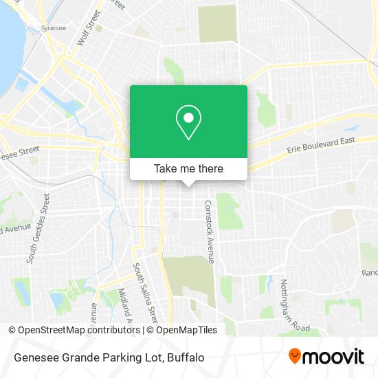 Genesee Grande Parking Lot map