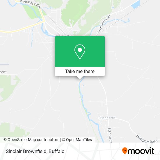 Sinclair Brownfield map