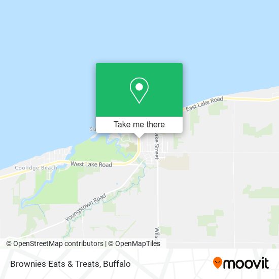 Brownies Eats & Treats map