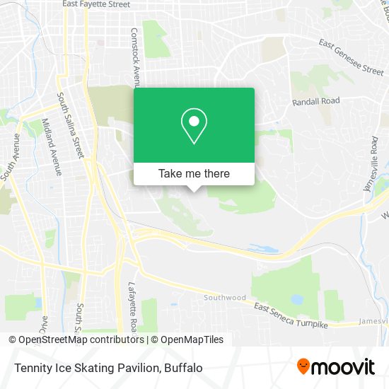 Mapa de Tennity Ice Skating Pavilion