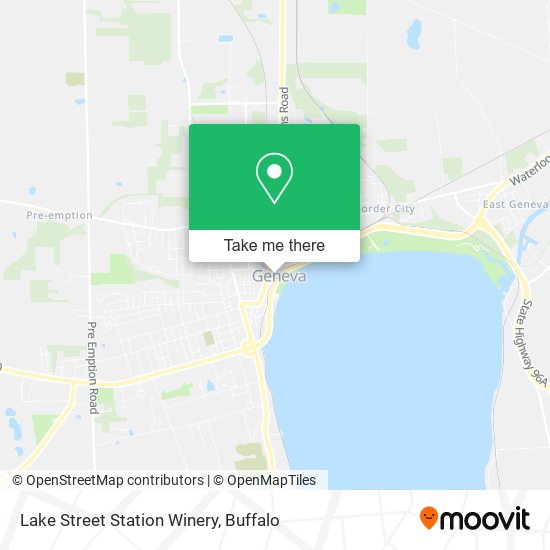 Lake Street Station Winery map