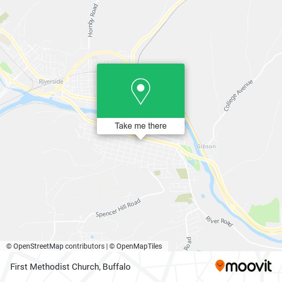 Mapa de First Methodist Church